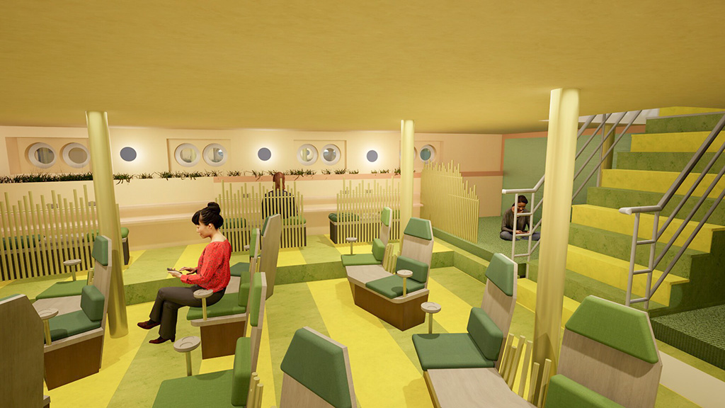 地階客室/金波銀波（きんぱぎんぱ）