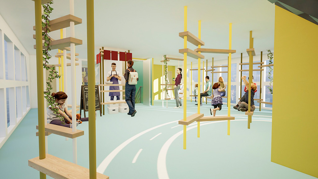 2階遊歩デッキ/金波銀波（きんぱぎんぱ）