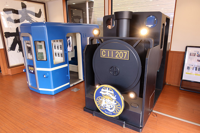 子どもが遊べるSLと客車のミニ車両/SL展示館(栃木県/日光市)