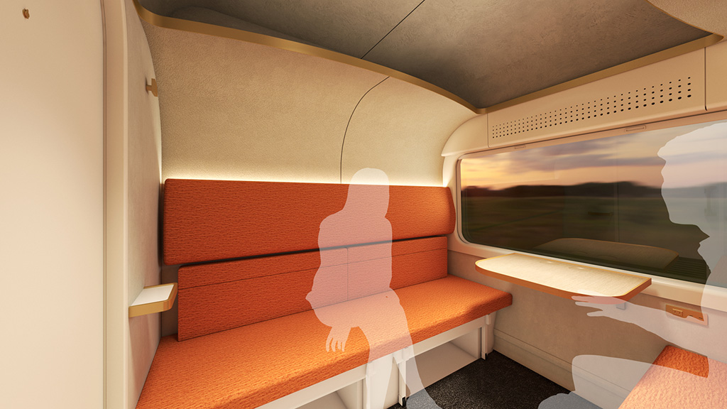 グリーン個室（1人用／2人用）　/JR東日本夜行特急列車