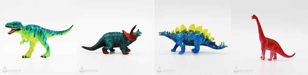 恐竜フィギュア色塗り体験/ランドマークプラザ・マークイズみなとみらい 恐竜祭り(神奈川県/横浜市)