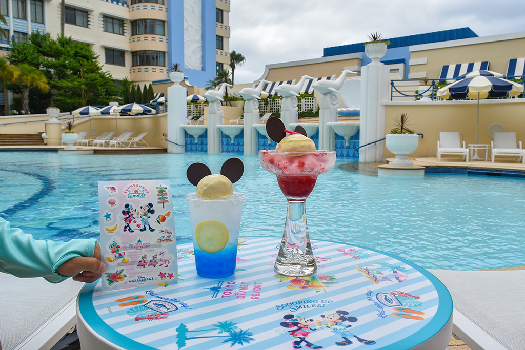 2025年夏のスペシャルドリンクとシェイブアイス／ディズニーアンバサダーホテル