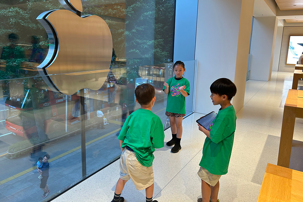 子ども向けイベント「Appleサマーキャンプ」