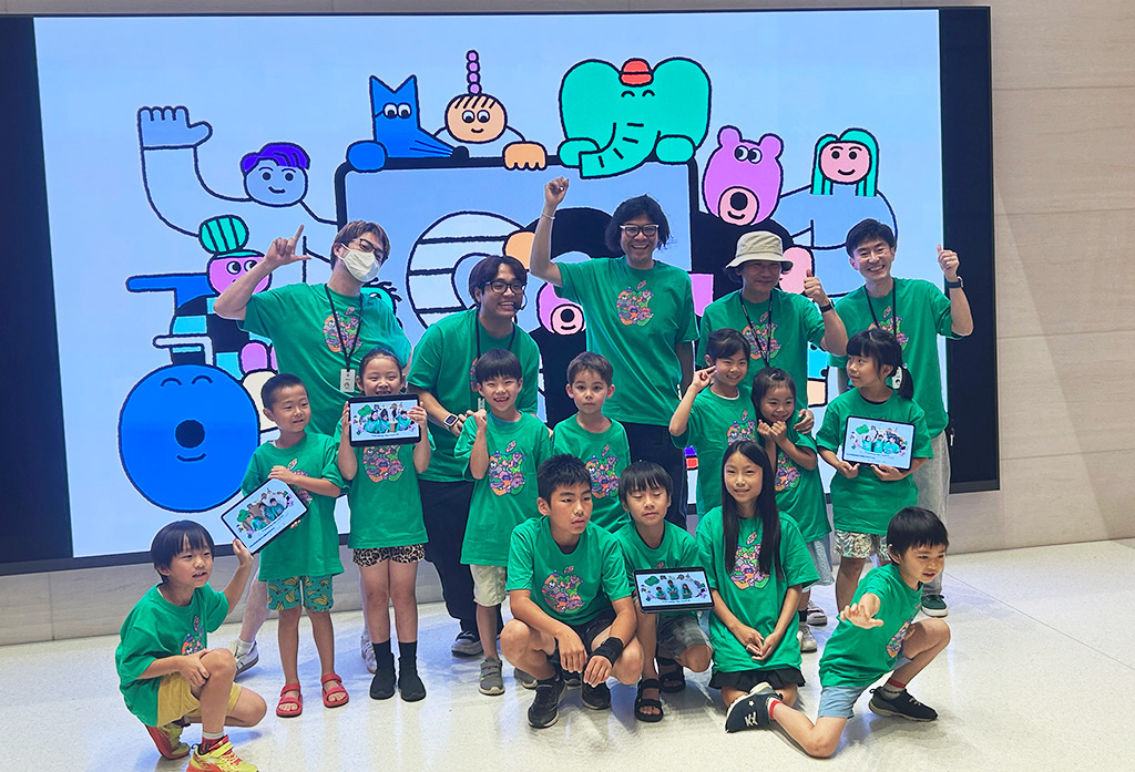 子ども向けイベント「Appleサマーキャンプ」