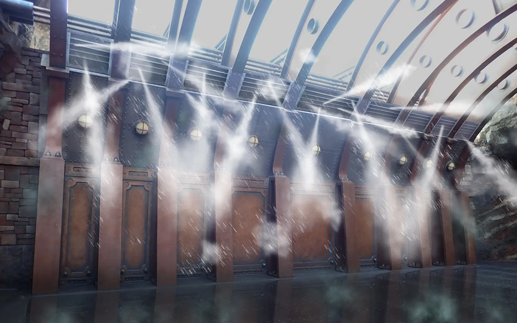 びしょ濡れスポット／東京ディズニーシー（千葉県/浦安市）