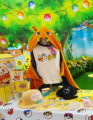 フード付きタオル リザードン KIDSなど/ピカッとハッピーサニーガーデン