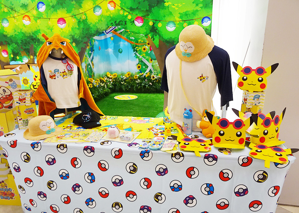 夏にぴったりの新グッズ/ピカッとハッピーサニーガーデン