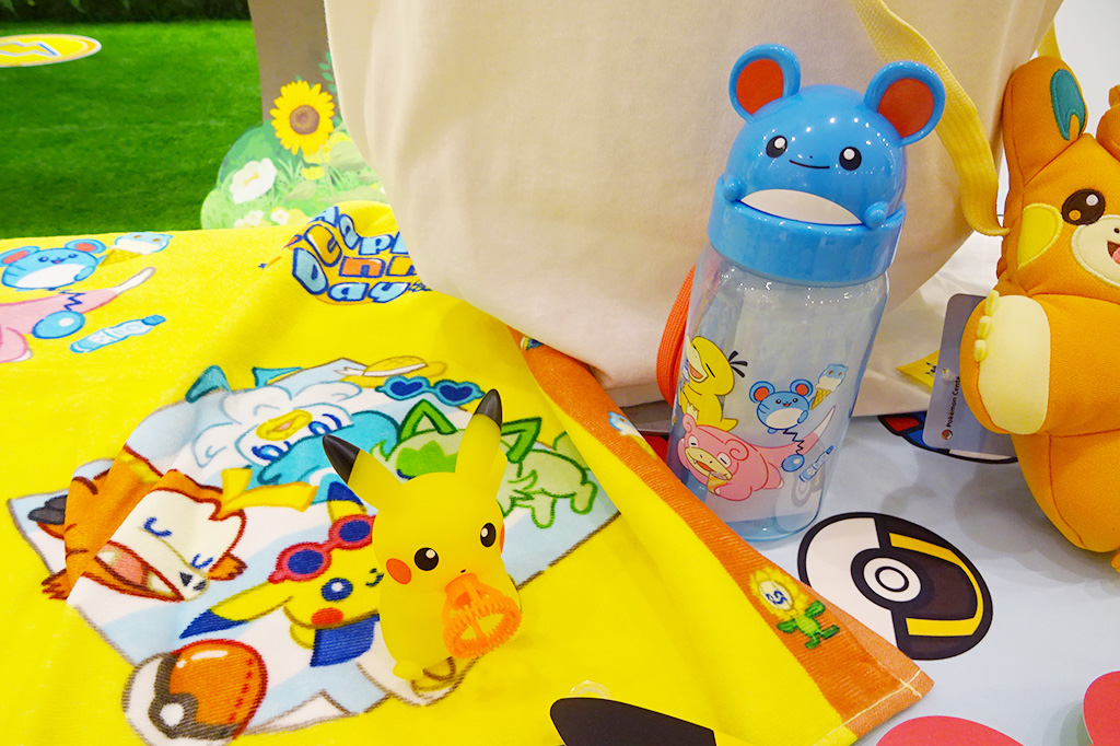 しゃぼん玉であそべるフィギュア ピカチュウなど/ピカッとハッピーサニーガーデン