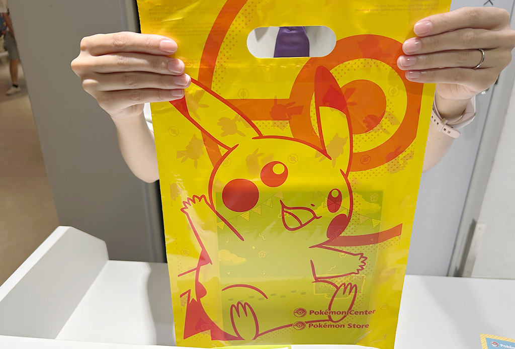 受付でもらえる特別なセット/ピカッとハッピーサニーガーデン