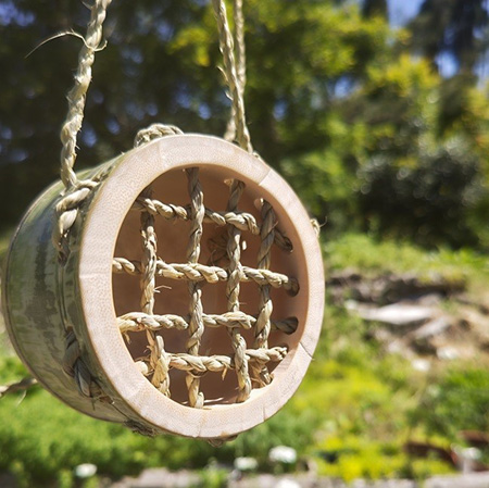稲わらと竹でつくる虫かご/HANKYU こどもカレッジ(大阪府/大阪市)