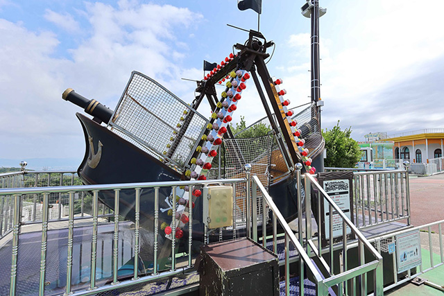 アトラクション「ミニパイレーツシップ」/生駒山上遊園(奈良県/生駒市)