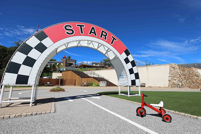 広々としたサーキット/生駒山上遊園(奈良県/生駒市)