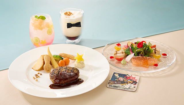 SPY×FAMILY パークサイド・グリル・スペシャルセットなどの限定メニュー/ユニバーサル・スタジオ・ジャパン(大阪府/大阪市)