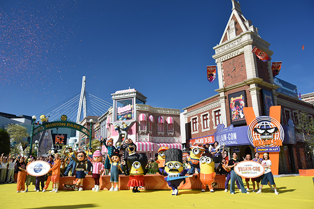 「ミニオン・パーク」オープニングセレモニーの様子/ユニバーサル・スタジオ・ジャパン(大阪府/大阪市)