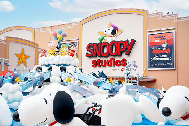 「スヌーピー・スタジオ」リニューアル/ユニバーサル・スタジオ・ジャパン(大阪府/大阪市)