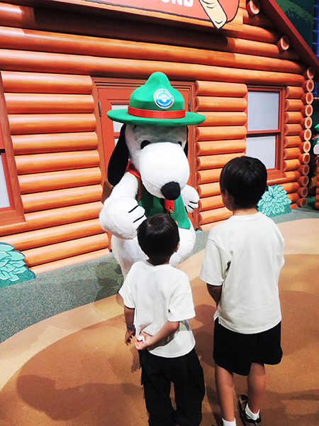 ビーグル・スカウト姿のスヌーピーにご対面!/ユニバーサル・スタジオ・ジャパン(大阪府/大阪市)