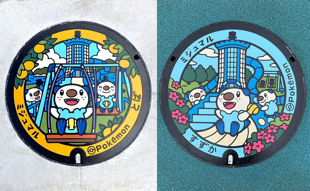 ポケモンマンホール『ポケふた』