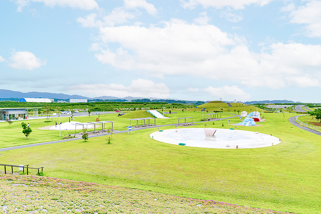 釣師防災緑地公園(福島県/新地町)