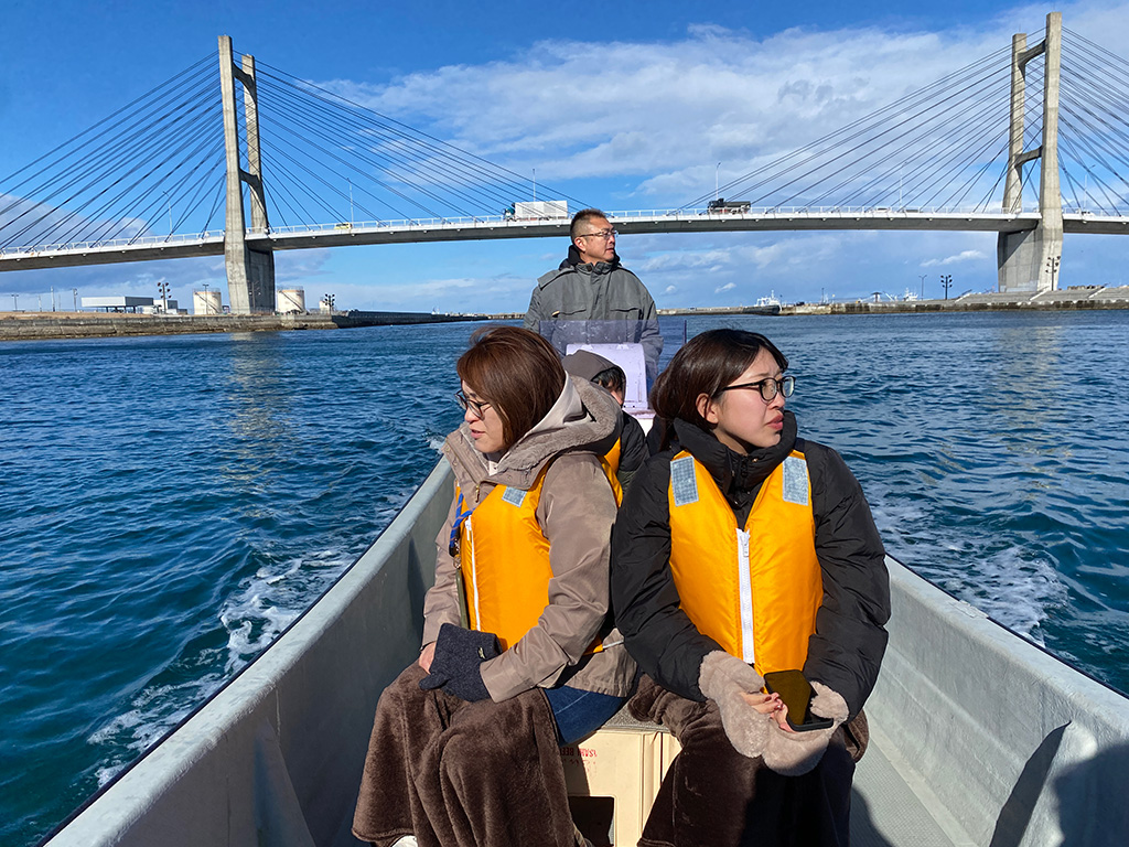 若旦那の案内でめぐる松川浦クルーズ(福島県/相馬市)