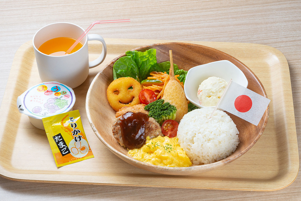 「お子様プレート」660円/道の駅なみえ(福島県/浪江町)