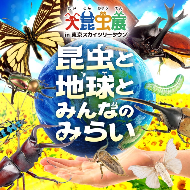 大昆虫展 in 東京スカイツリータウン(R) ～昆虫と地球とみんなのみらい～