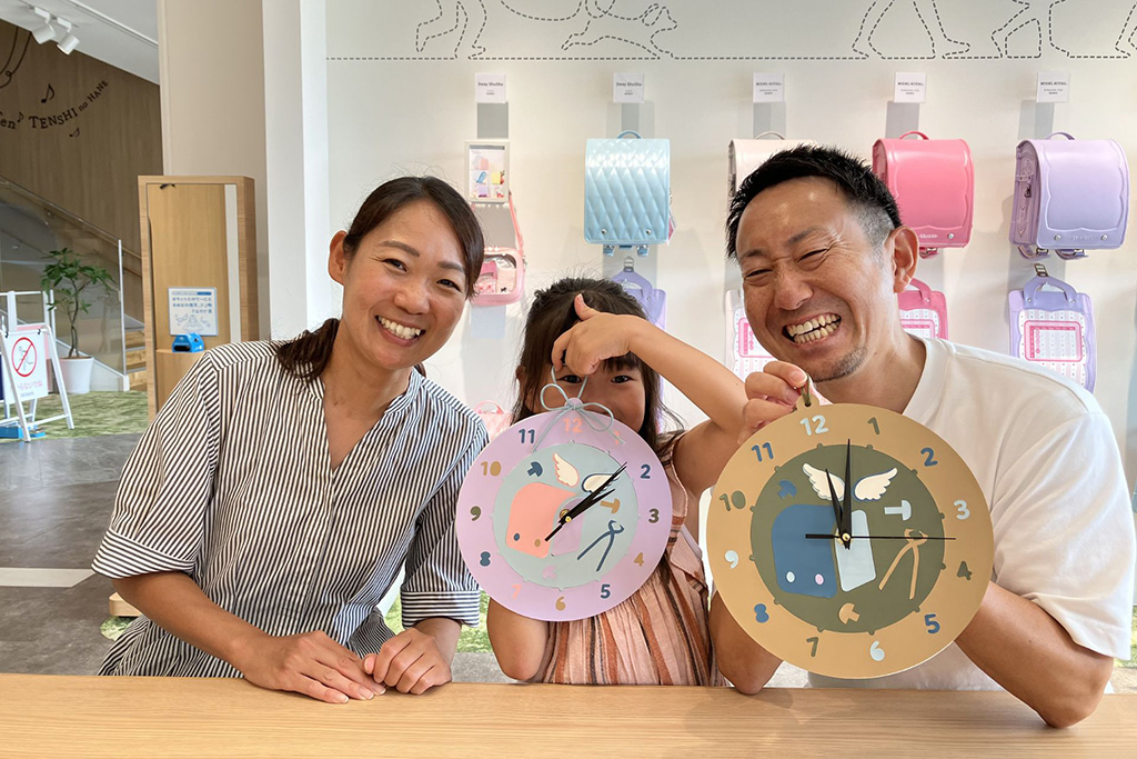 夏休みワークショップ「はねランド パズルCLOCK」/セイバン