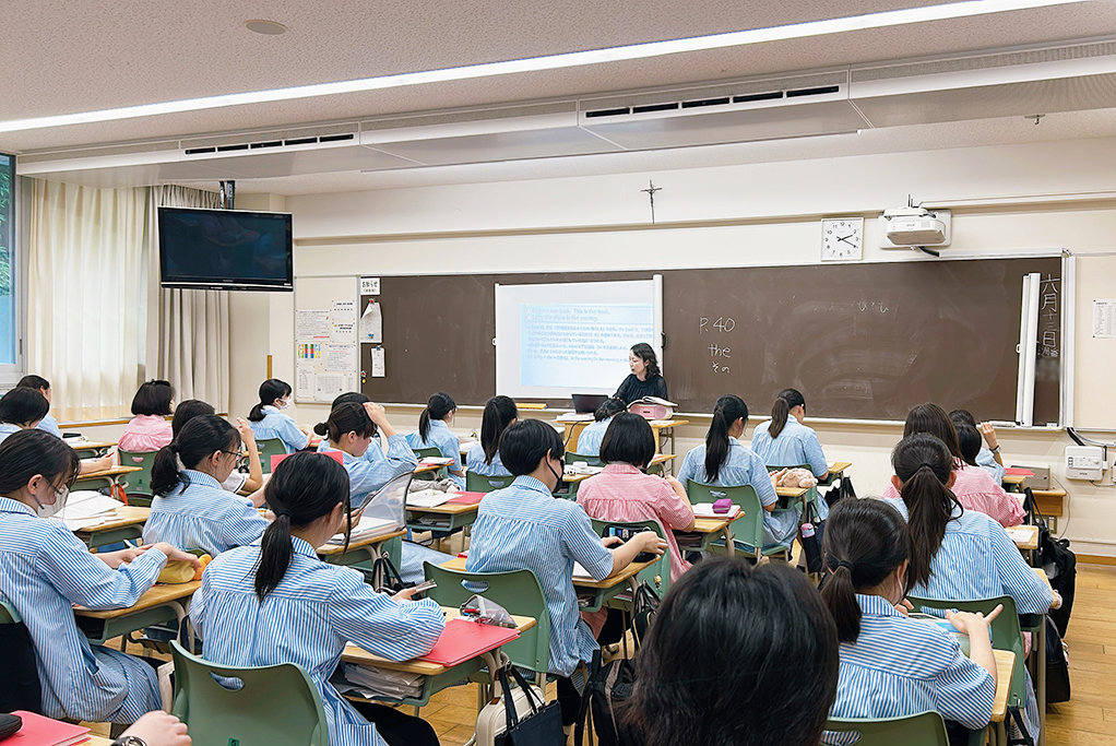 授業風景/光塩女子学院中等科（東京都/杉並区）