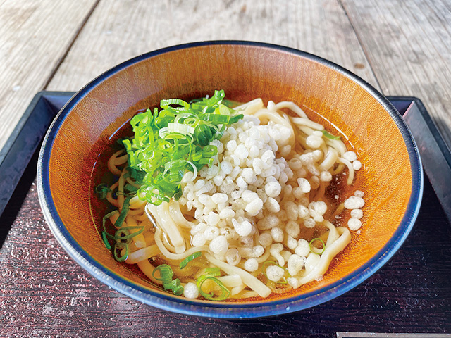 冷やしちゅるちゅるじゃがめん/道の駅「ぎのざ」（沖縄県／宜野座村）