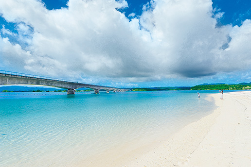マリンアクティビティ/古宇利ビーチ<（沖縄県／今帰仁村）