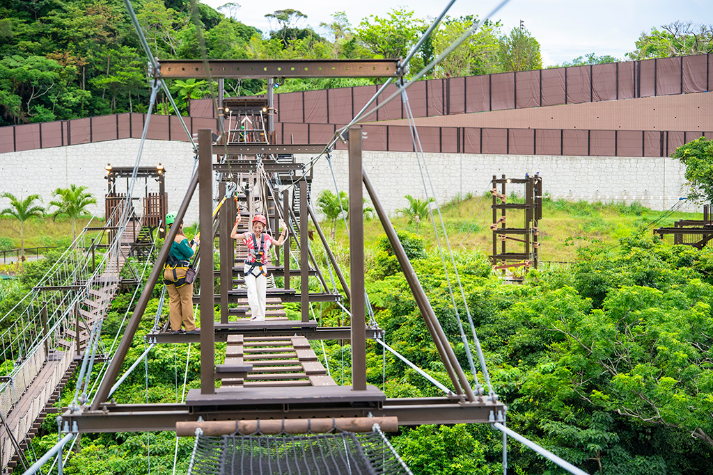 スカイエンドトレッキング/ジャングリア沖縄(沖縄県/今帰仁村)