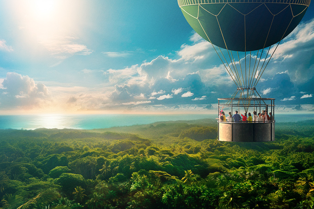 ホライゾンバルーン(イメージ)/ジャングリア沖縄(沖縄県/今帰仁村)
