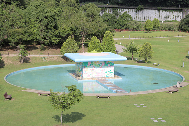 水糸の滝／平成榛原こどものもり公園（奈良県宇陀市）