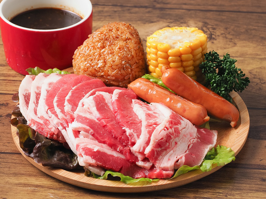 「ジュニアBBQセット」※写真は2人前/山田池公園(大阪府枚方市)