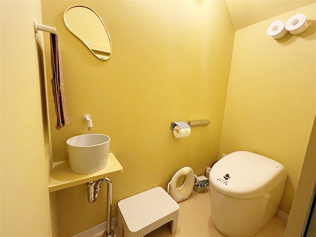 トイレ│宿泊レポ/べスピハウス（東京都/杉並区）