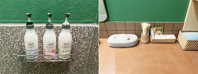 各種アメニティ│宿泊レポ/べスピハウス（東京都/杉並区）