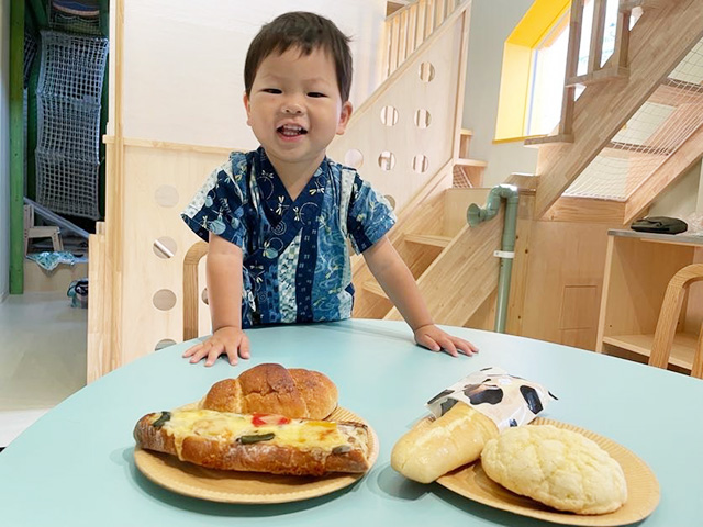 調達した朝食│宿泊レポ/べスピハウス（東京都/杉並区）