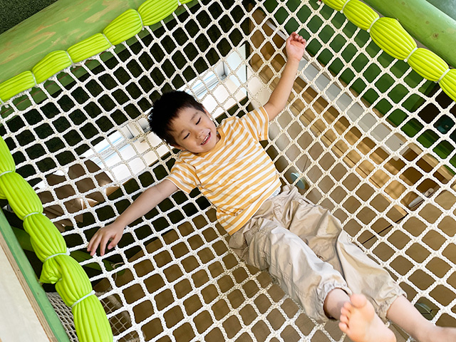 室内アスレチック│宿泊レポ/べスピハウス（東京都/杉並区）