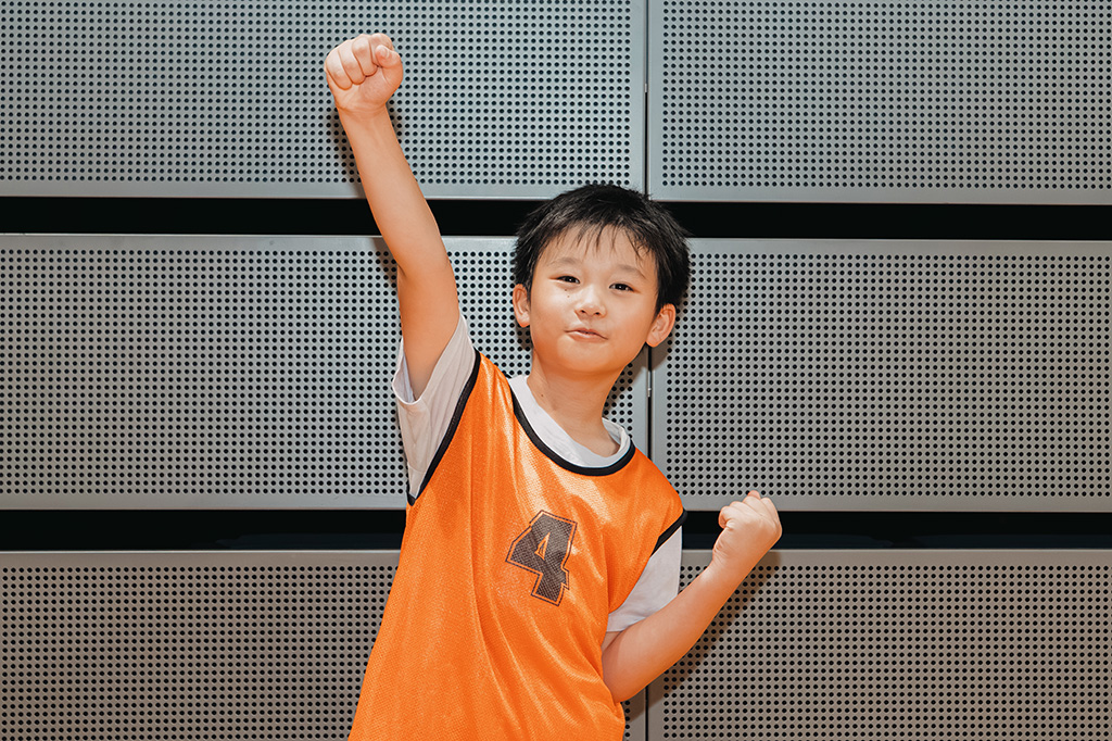 ゆうとくんがチャレンジ/スポーツ能力測定会