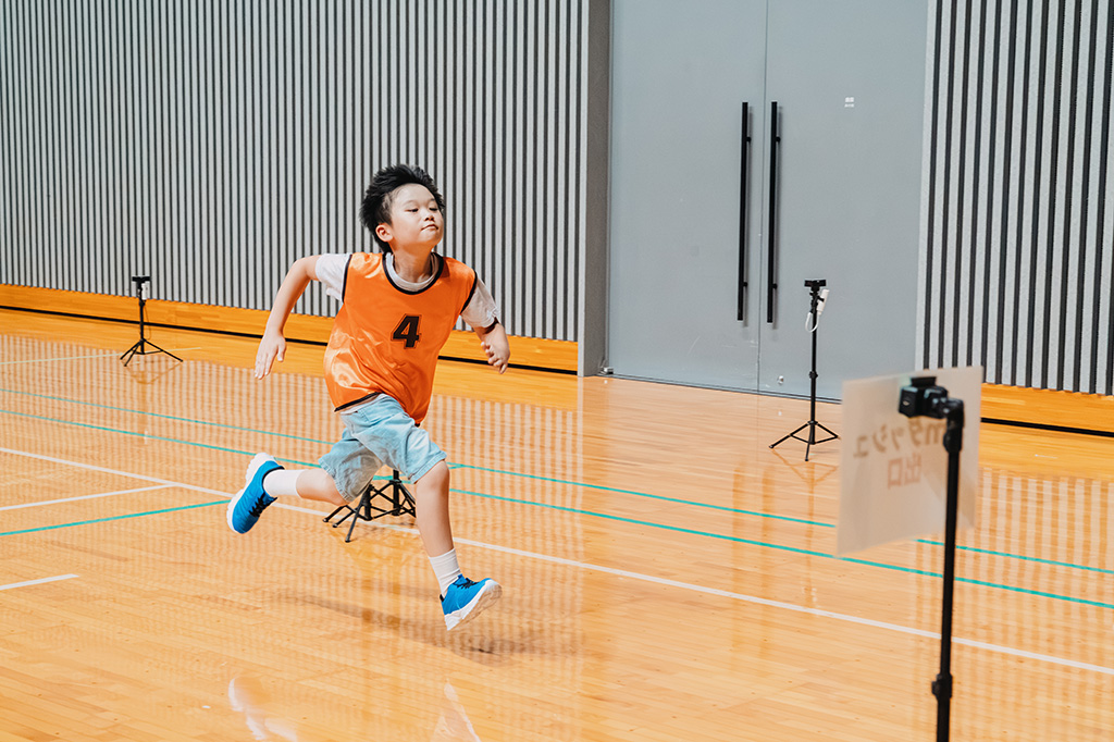 5mダッシュ/スポーツ能力測定会