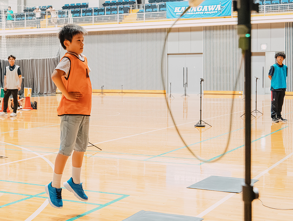 垂直跳び/スポーツ能力測定会