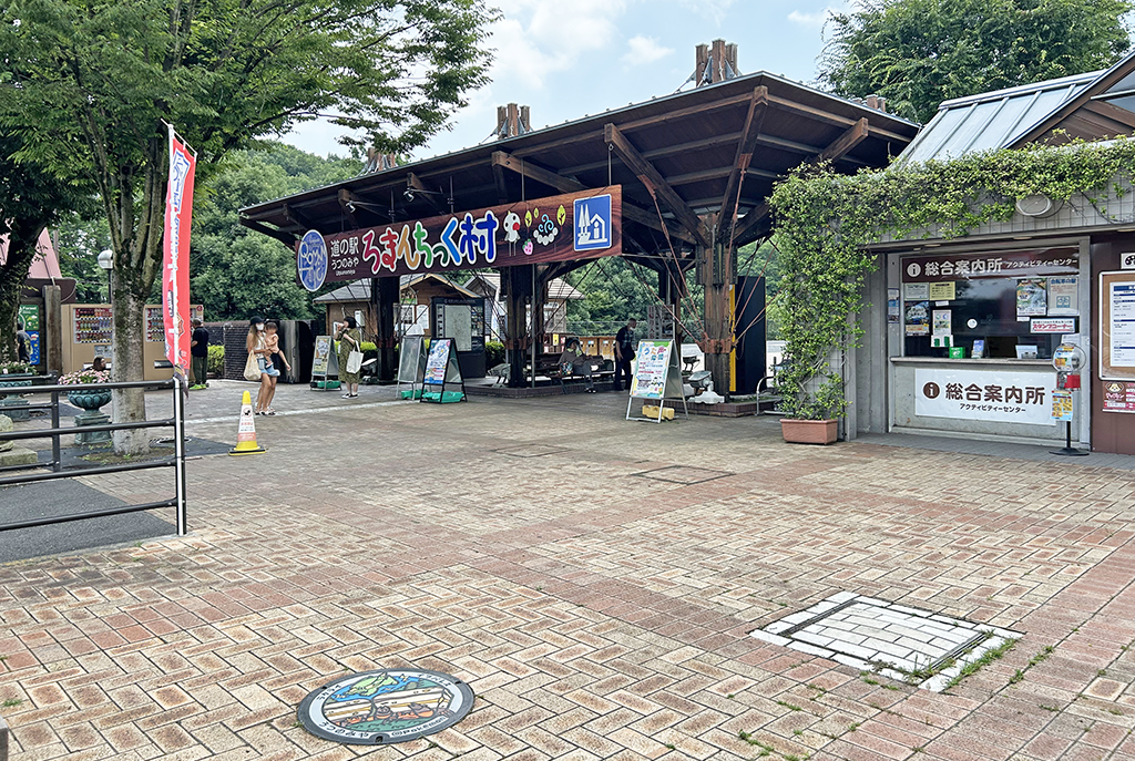 ラクライ・イワパレスのポケふた/道の駅うつのみや ろまんちっく村(栃木県/宇都宮市)