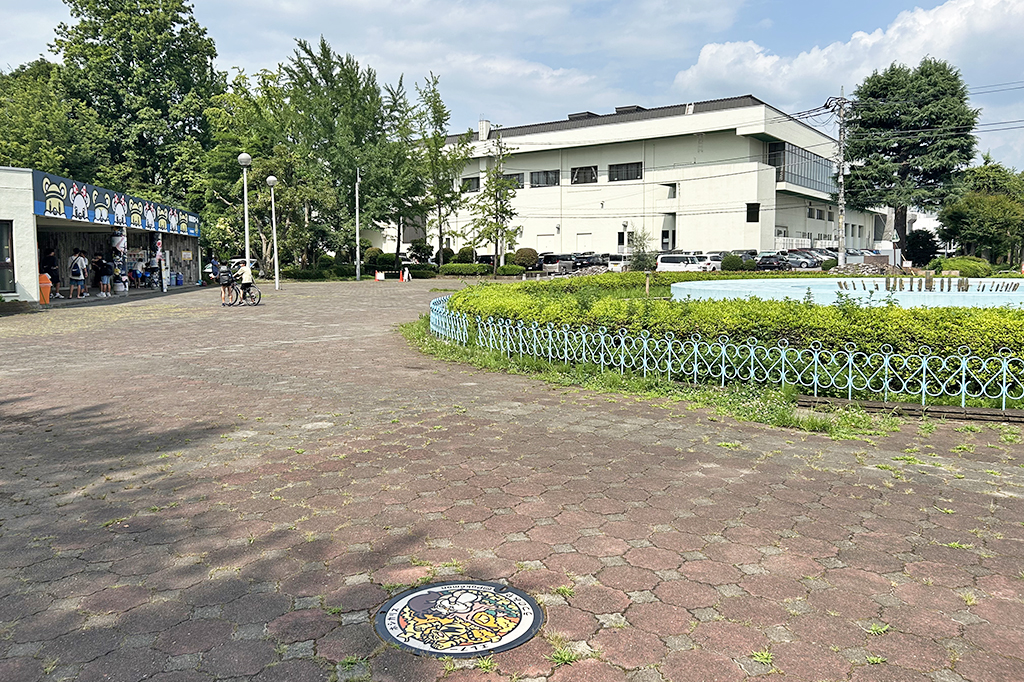 エレブー・ホシガリスのポケふた/宇都宮駅東公園(栃木県/宇都宮市)