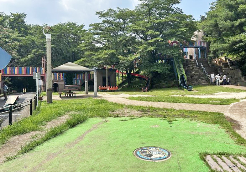 ボルトロスのポケふた/八幡山公園(栃木県/宇都宮市)