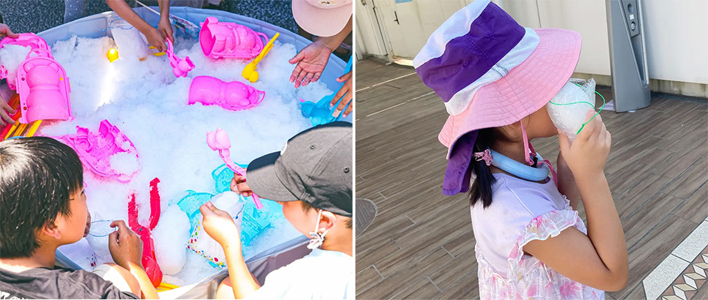 氷のひろばや打ち水など熱中症予防になるコンテンツ/BIGFUN SUMMER FESTA’25（東京都/大田区）