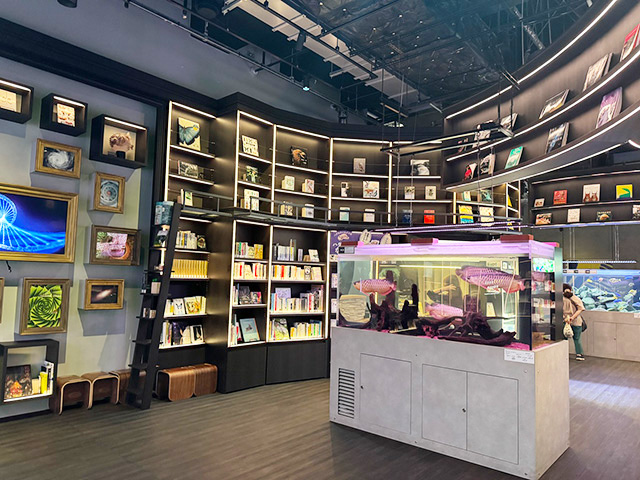 水槽や標本、テラリウムなどの展示／AQUARIUM ✕ ART átoa（兵庫県/神戸市）