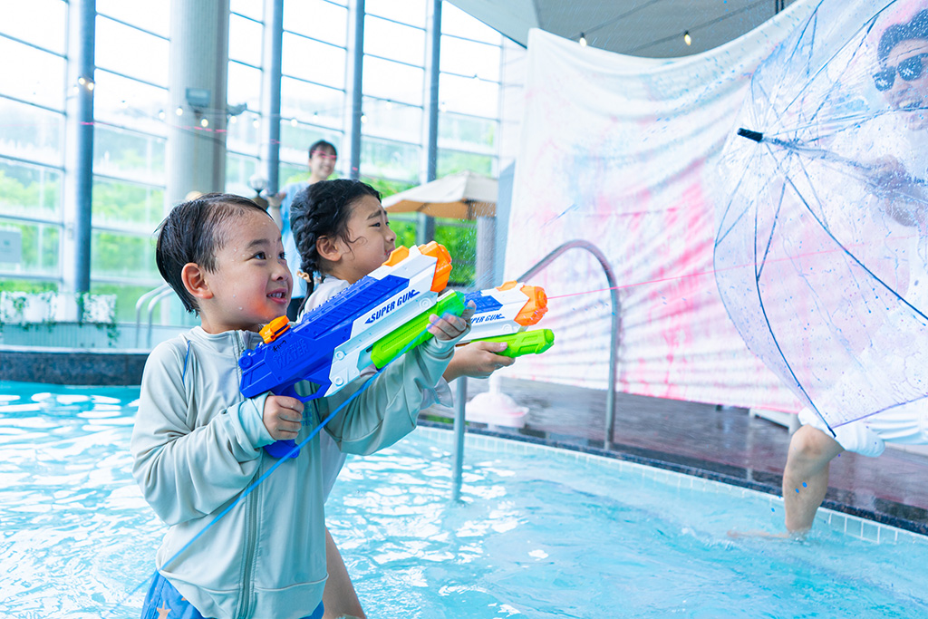 「カラフルシューティング」│ずらし夏休み/BIO-RESORT HOTEL&SPA O Park OGOSE(埼玉県/越生町)