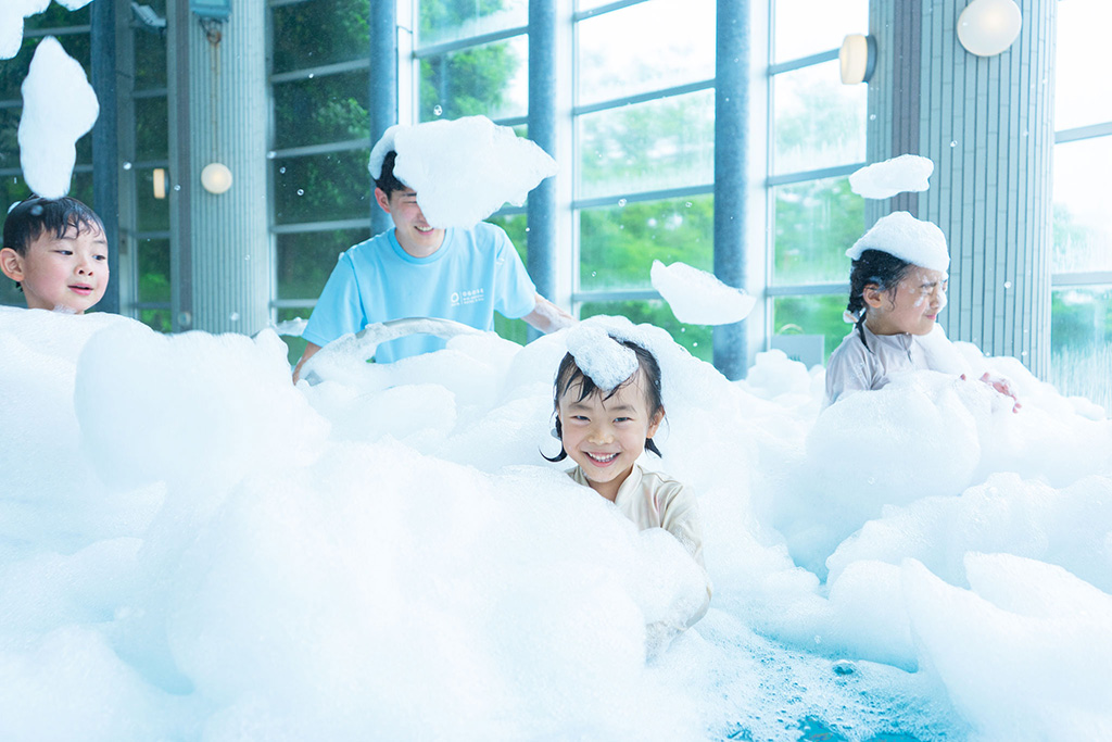 「泡バズーカー」│ずらし夏休み/BIO-RESORT HOTEL&SPA O Park OGOSE(埼玉県/越生町)