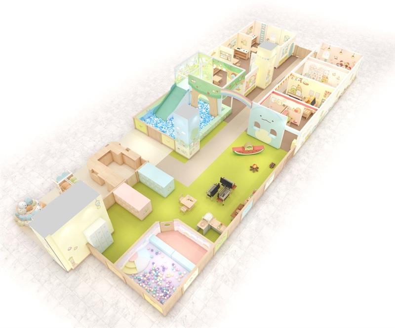 施設マップ/すみっコぐらしあそびスタジオマークイズ葛飾かなまち