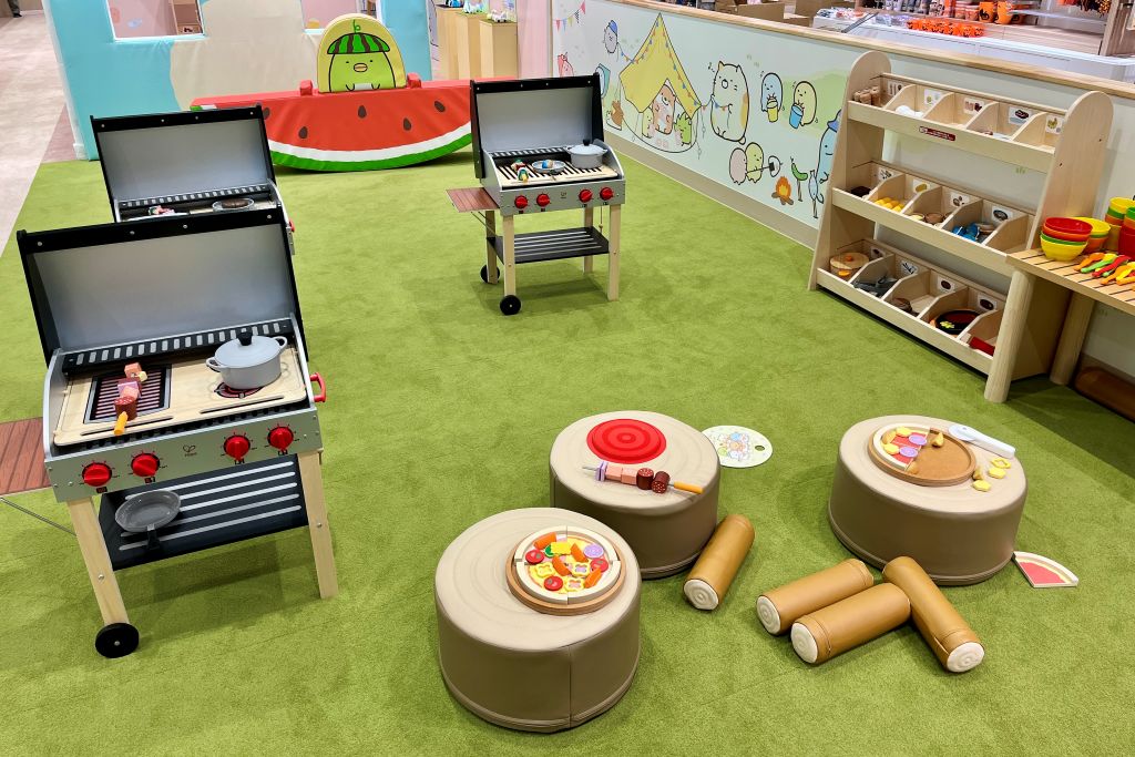 キャンプエリア/すみっコぐらしあそびスタジオマークイズ葛飾かなまち