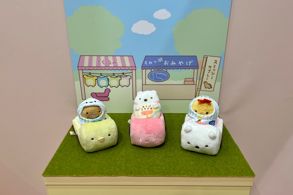 ぬいぐるみ撮影スポット/すみっコぐらしあそびスタジオマークイズ葛飾かなまち